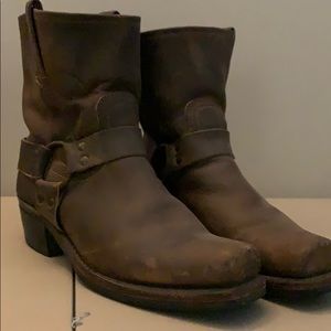 Frye harness boot